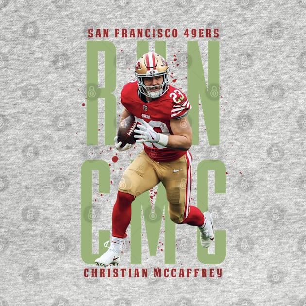 Christian Mccaffrey Aesthetic Tribute 〶 by Terahertz'Cloth